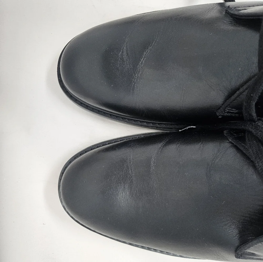 Vince Camuto Stuwert Men Chukka Boots sz 12M Black Leather Upper Casual Comfort - Picture 13 of 13